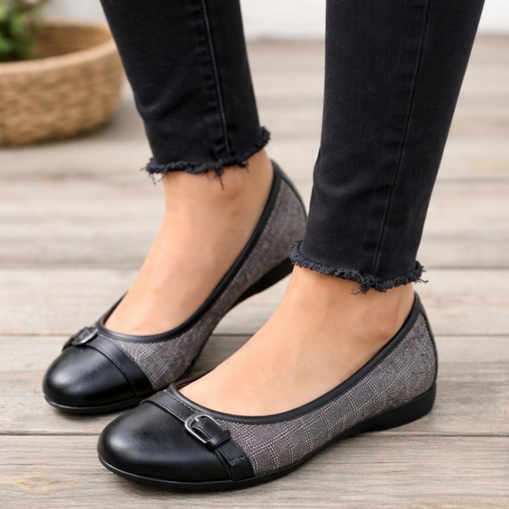 Croft & Barrow Drawbridge Classic Preppy Minimalist Comfort Ballet Flats 7.5M
